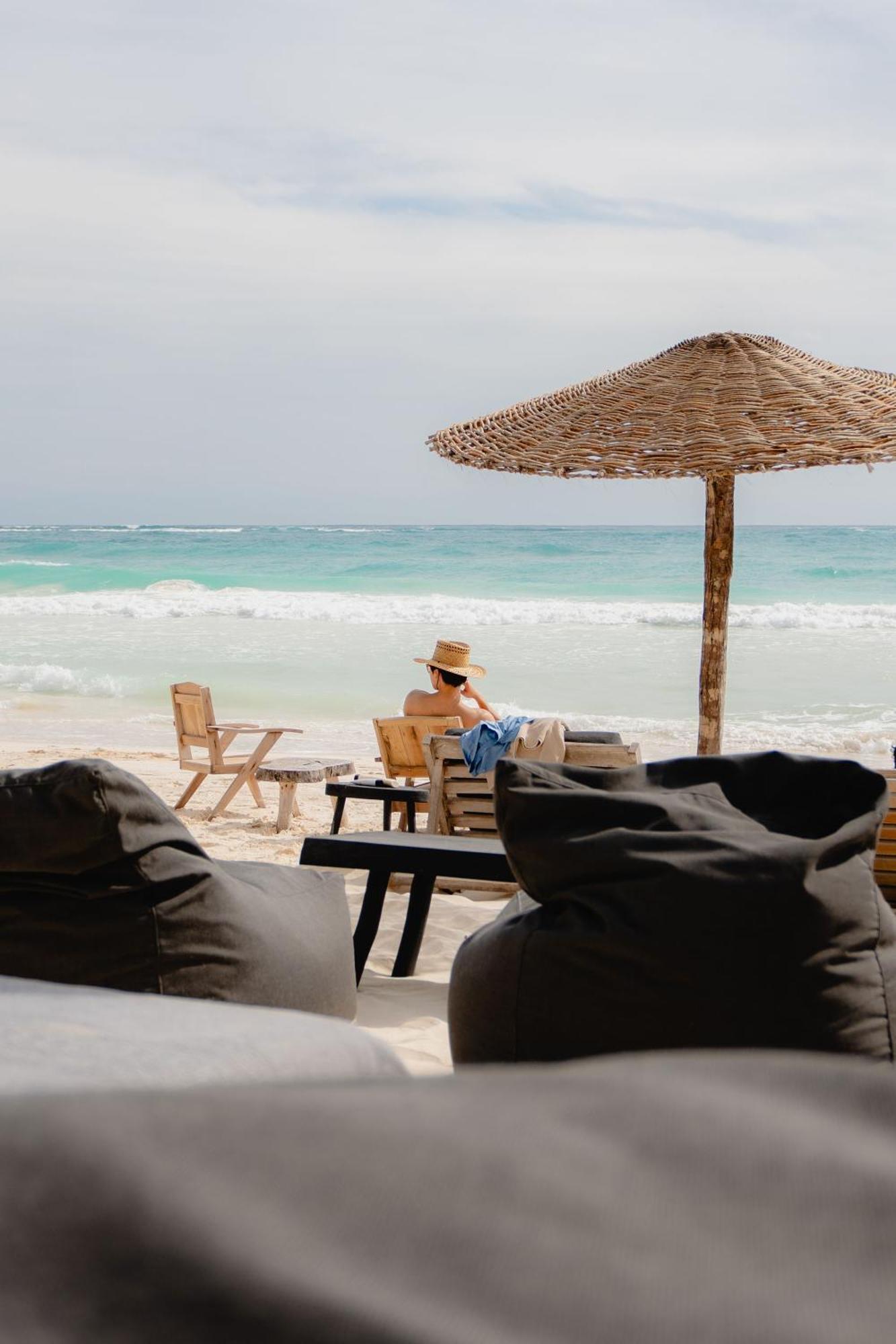 Hotel Chiringuito Tulum Esterno foto
