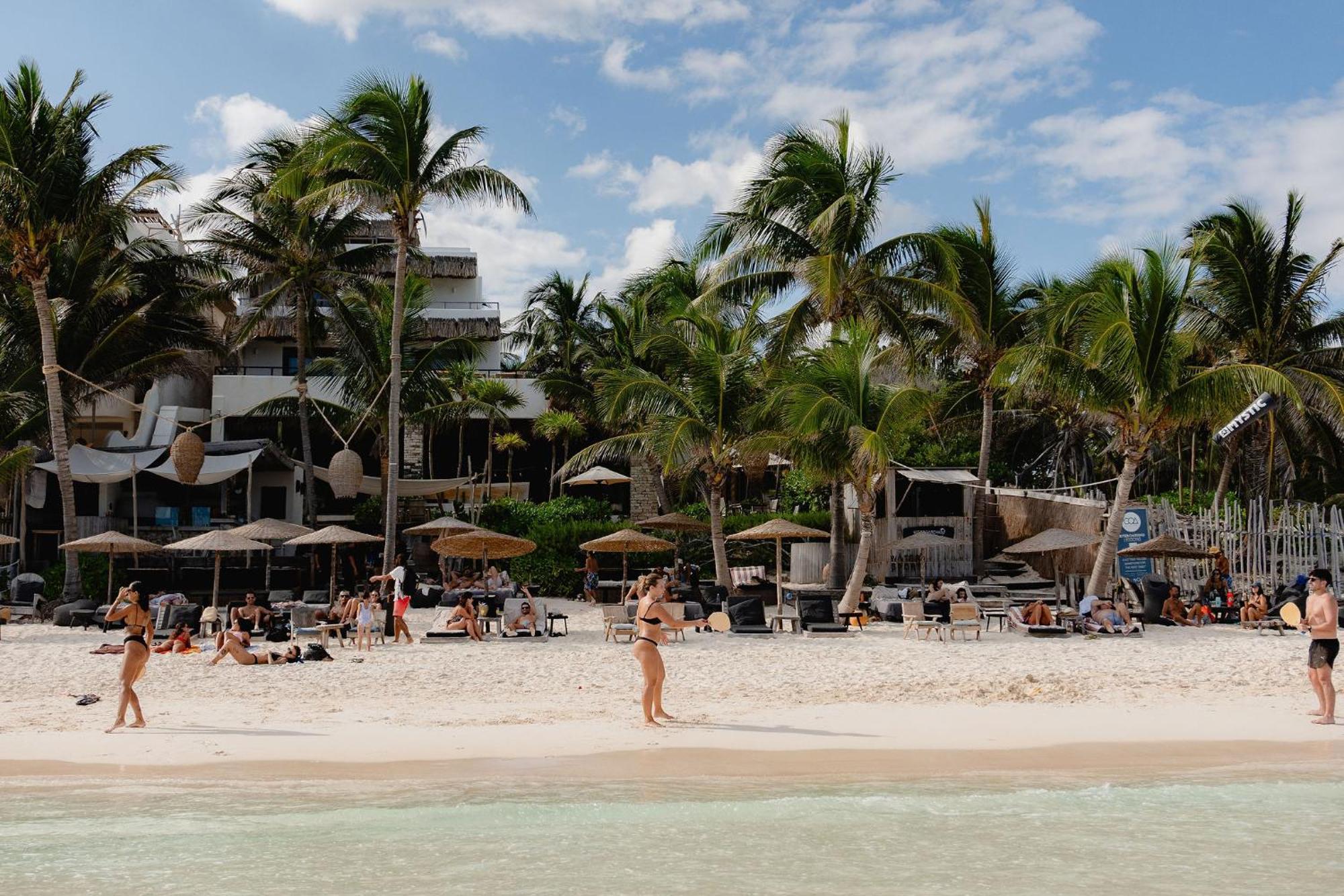 Hotel Chiringuito Tulum Esterno foto